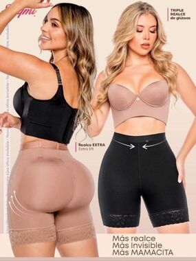 Colombian Faja Panty Secreta Invisible Shaper w/ Extra Internal Butt Enhancement